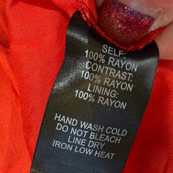 NWT Lulus La Vie en Roses Navy Blue & Red Floral Mini Dress Size S - Picture 11 of 14